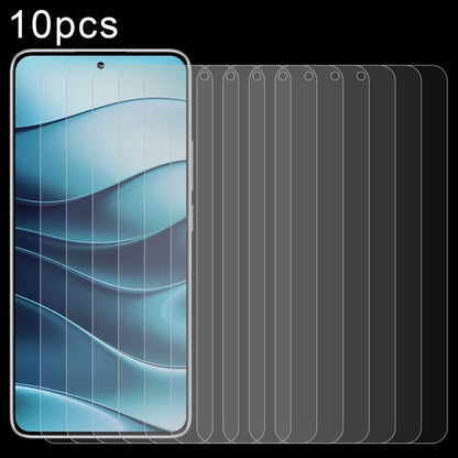 10pcs 0.26mm 9H 2.5D Tempered Glass Film, For Redmi 17C 4G, For Xiaomi Poco C81x 4G, For Xiaomi Poco M8s 5G, For Xiaomi Poco C81 Pro 4G, For Redmi A7 Pro 171mm / Poco C85x 5G, For Redmi R70 5G / R70m 5G, For Xiaomi Poco C85x 5G                         ...