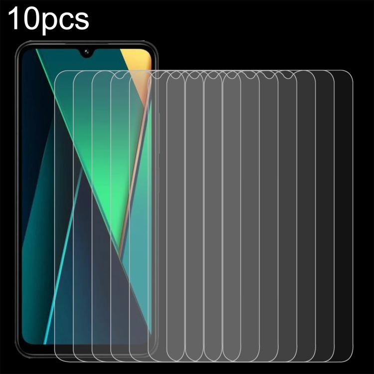 10pcs 0.26mm 9H 2.5D Tempered Glass Film, For Redmi 17C 4G, For Xiaomi Poco C81x 4G, For Xiaomi Poco M8s 5G, For Xiaomi Poco C81 Pro 4G, For Redmi A7 Pro 171mm / Poco C85x 5G, For Redmi R70 5G / R70m 5G, For Xiaomi Poco C85x 5G                         ...