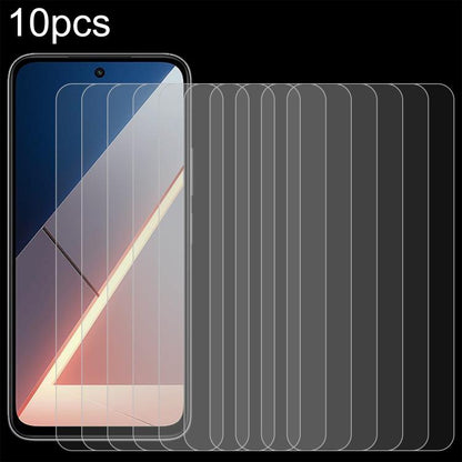 10pcs 0.26mm 9H 2.5D Tempered Glass Film, For Redmi 17C 4G, For Xiaomi Poco C81x 4G, For Xiaomi Poco M8s 5G, For Xiaomi Poco C81 Pro 4G, For Redmi A7 Pro 171mm / Poco C85x 5G, For Redmi R70 5G / R70m 5G, For Xiaomi Poco C85x 5G                         ...