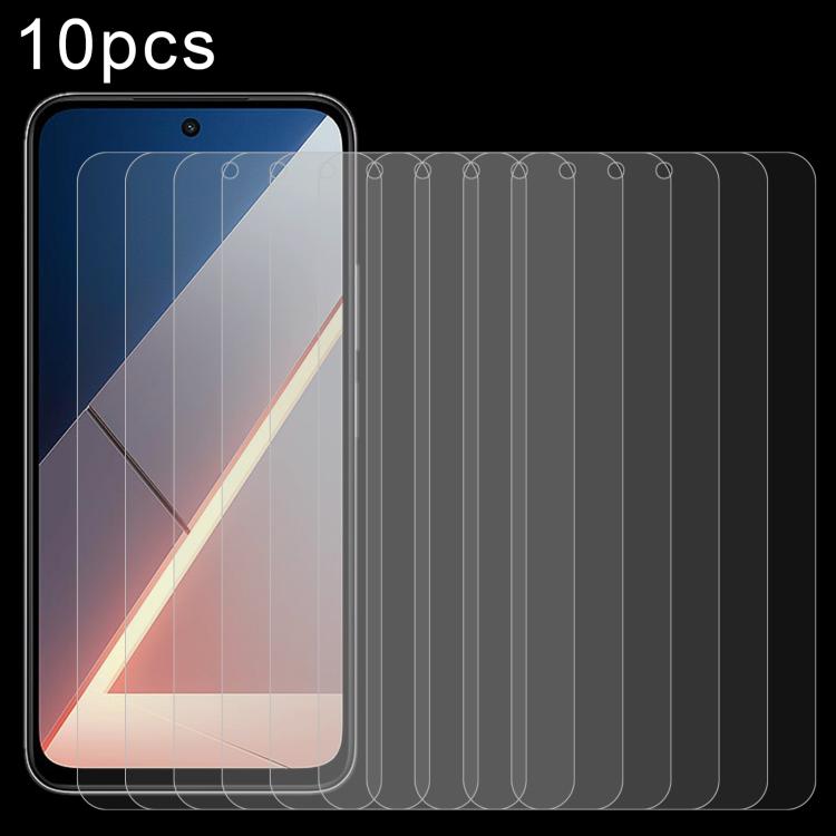 10pcs 0.26mm 9H 2.5D Tempered Glass Film, For Redmi 17C 4G, For Xiaomi Poco C81x 4G, For Xiaomi Poco M8s 5G, For Xiaomi Poco C81 Pro 4G, For Redmi A7 Pro 171mm / Poco C85x 5G, For Redmi R70 5G / R70m 5G, For Xiaomi Poco C85x 5G                         ...