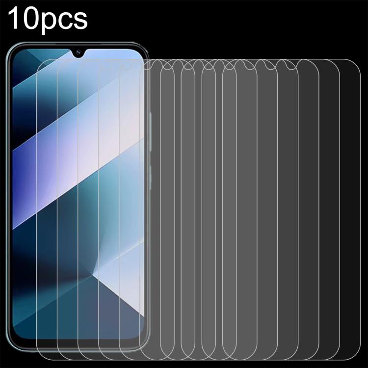 10pcs 0.26mm 9H 2.5D Tempered Glass Film, For Redmi 17C 4G, For Xiaomi Poco C81x 4G, For Xiaomi Poco M8s 5G, For Xiaomi Poco C81 Pro 4G, For Redmi A7 Pro 171mm / Poco C85x 5G, For Redmi R70 5G / R70m 5G, For Xiaomi Poco C85x 5G                         ...