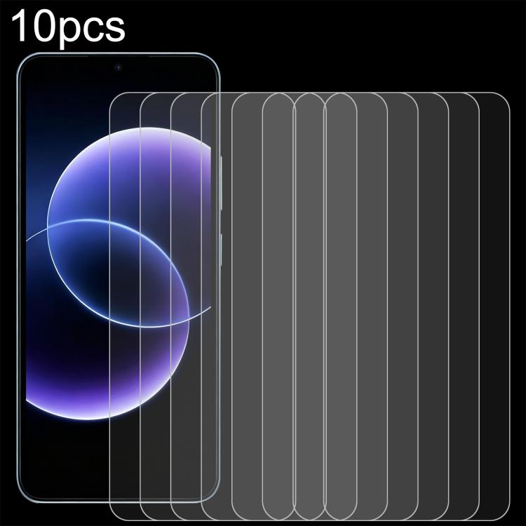 10pcs 0.26mm 9H 2.5D Tempered Glass Film, For Redmi 17C 4G, For Xiaomi Poco C81x 4G, For Xiaomi Poco M8s 5G, For Xiaomi Poco C81 Pro 4G, For Redmi A7 Pro 171mm / Poco C85x 5G, For Redmi R70 5G / R70m 5G, For Xiaomi Poco C85x 5G                         ...
