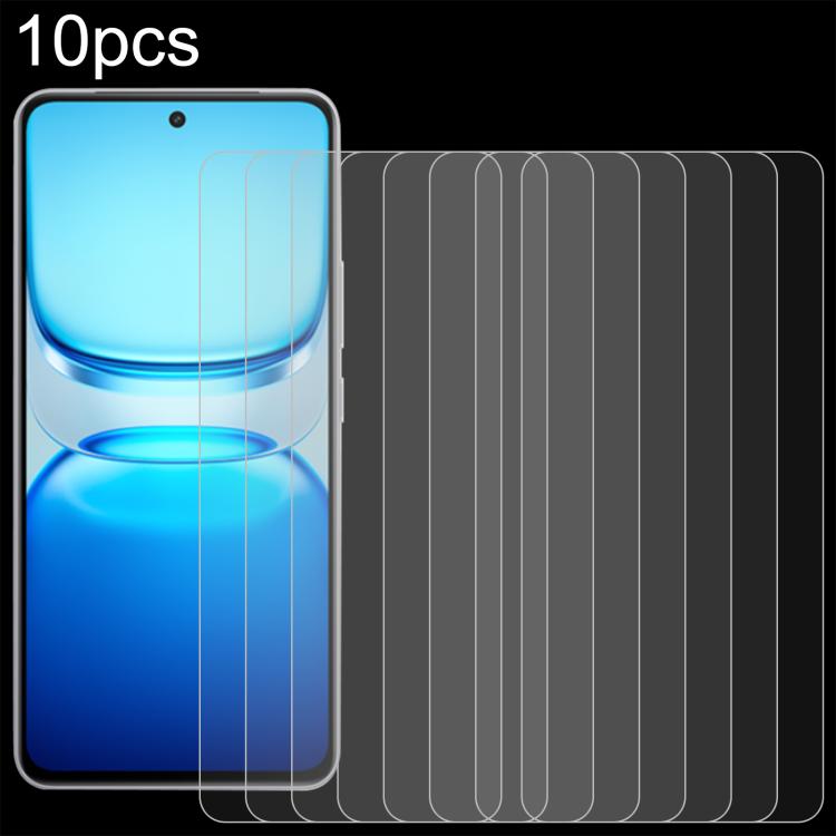10pcs 0.26mm 9H 2.5D Tempered Glass Film