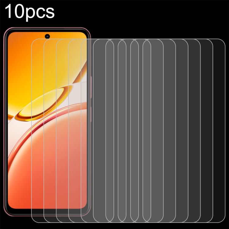 10pcs 0.26mm 9H 2.5D Tempered Glass Film