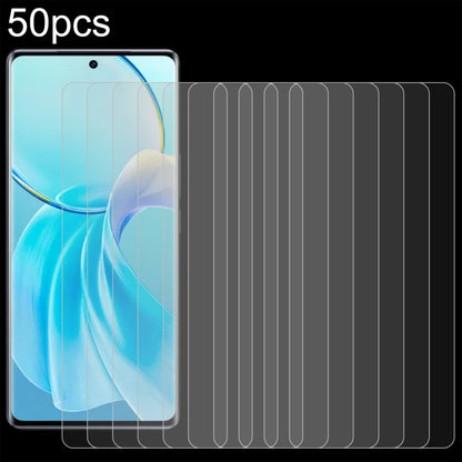 50pcs 0.26mm 9H 2.5D Tempered Glass Film