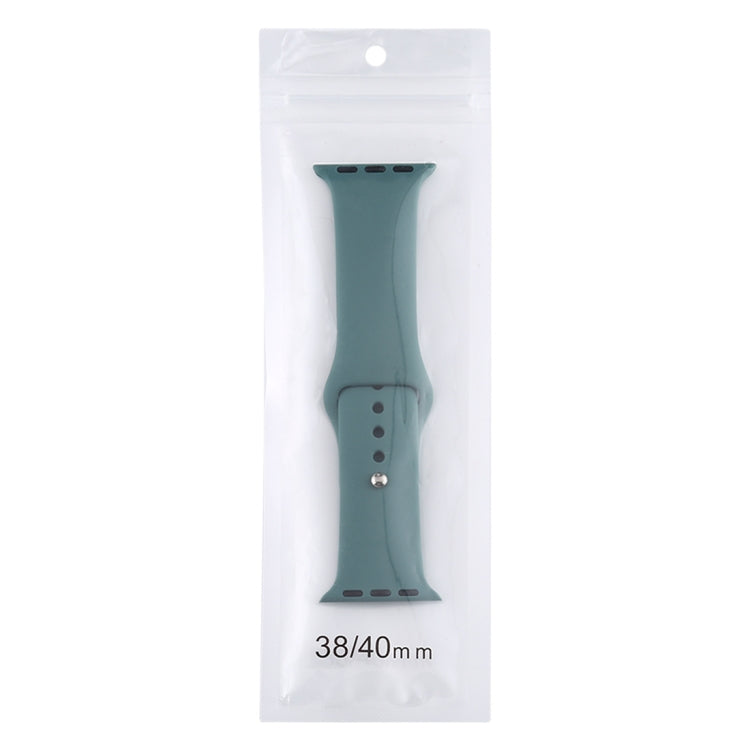 Silicone Watch Replacement Strap, Long Section (Men), For Apple Watch Series 8&7 41mm / SE 2&6&SE&5&4 40mm / 3&2&1 38mm, For Apple Watch Ultra 49mm / Series 8&7 45mm / SE 2&6&SE&5&4 44mm / 3&2&1 42mm