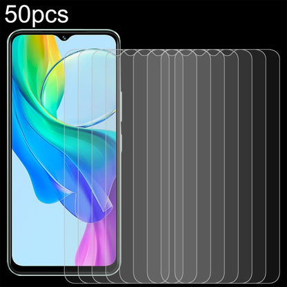 50pcs 0.26mm 9H 2.5D Tempered Glass Film