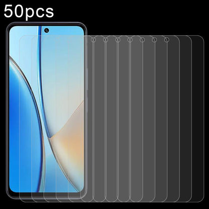 50pcs 0.26mm 9H 2.5D Tempered Glass Film