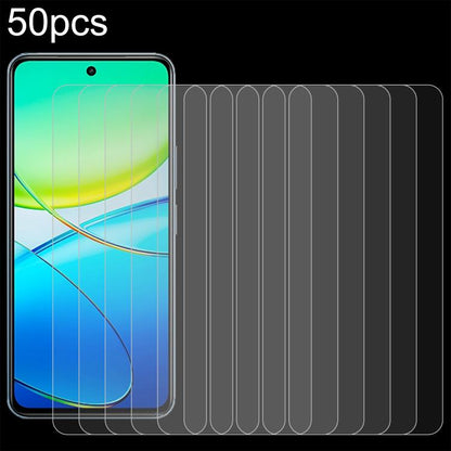 50pcs 0.26mm 9H 2.5D Tempered Glass Film