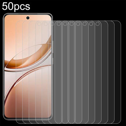 50pcs 0.26mm 9H 2.5D Tempered Glass Film