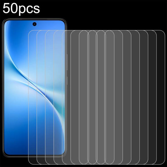 50pcs 0.26mm 9H 2.5D Tempered Glass Film