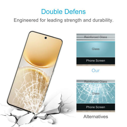 50pcs 0.26mm 9H 2.5D Tempered Glass Film