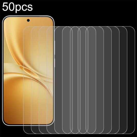50pcs 0.26mm 9H 2.5D Tempered Glass Film, For vivo X300 FE 5G / S50 Pro mini, For vivo Y11 5G, For vivo Y60 5G, For vivo Y50e 5G, For vivo Y50s 5G, For vivo T5x 5G, For vivo X300s, For vivo Y21 5G 2026, For vivo Y37+ 4G, For vivo V70 FE 5G             ...