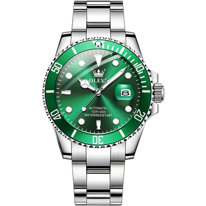 OLEVS 6650 Men Luminous Waterproof Mechanical Watch
