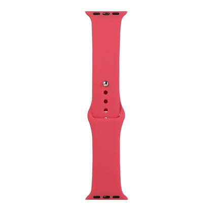 Silicone Watch Replacement Strap, Short Section (Female), For Apple Watch Series 8&7 41mm / SE 2&6&SE&5&4 40mm / 3&2&1 38mm