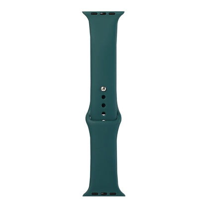 Silicone Watch Replacement Strap, Short Section (Female), For Apple Watch Series 8&7 41mm / SE 2&6&SE&5&4 40mm / 3&2&1 38mm