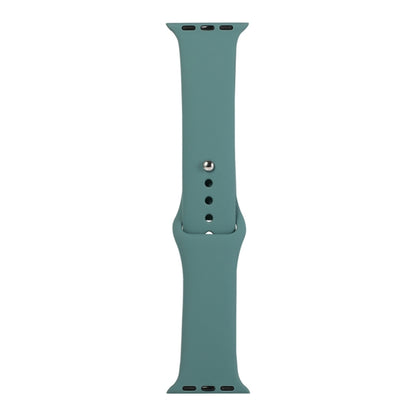 Silicone Watch Replacement Strap, Short Section (Female), For Apple Watch Series 8&7 41mm / SE 2&6&SE&5&4 40mm / 3&2&1 38mm
