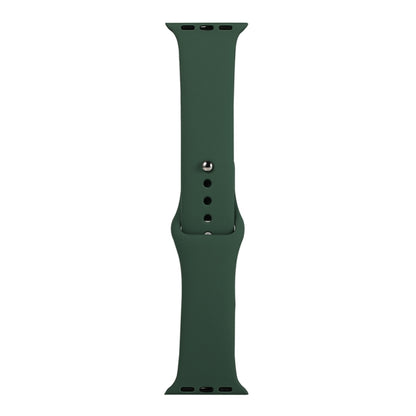 Silicone Watch Replacement Strap, Short Section (Female), For Apple Watch Series 8&7 41mm / SE 2&6&SE&5&4 40mm / 3&2&1 38mm