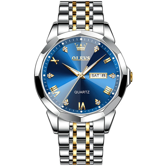 OLEVS 9931 Men Luminous Waterproof Quartz Watch