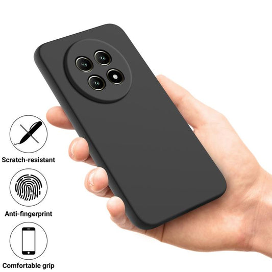 Solid Color Liquid Silicone Dropproof Full Coverage Phone Case, For Realme 14 Pro Lite, For Realme C75x, For Realme P3 Pro, For Realme P3x, For Realme 14 Pro+, For Realme 14 Pro, For Realme 14x India, For Realme 14x Global, For Realme C75 4G           ...