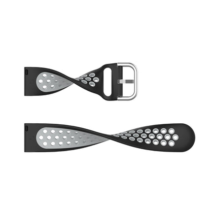 20mm Universal Sports Two Colors Silicone Replacement Strap Watchband
