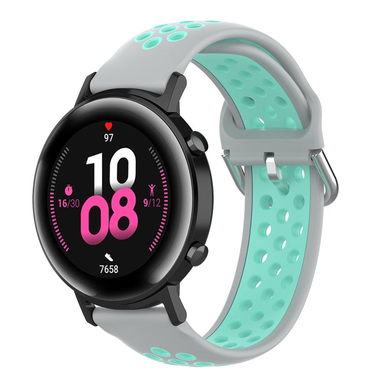 20mm Universal Sports Two Colors Silicone Replacement Strap Watchband