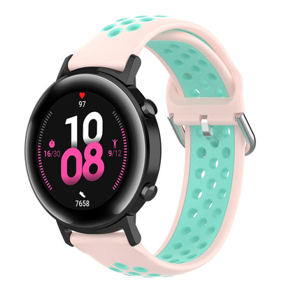 20mm Universal Sports Two Colors Silicone Replacement Strap Watchband