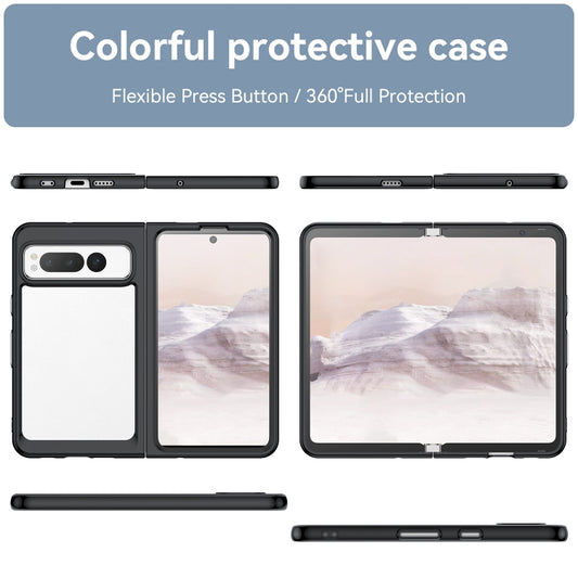 Colorful Series Acrylic + TPU Phone Case, For Google Pixel Fold, For Google Pixel 6A