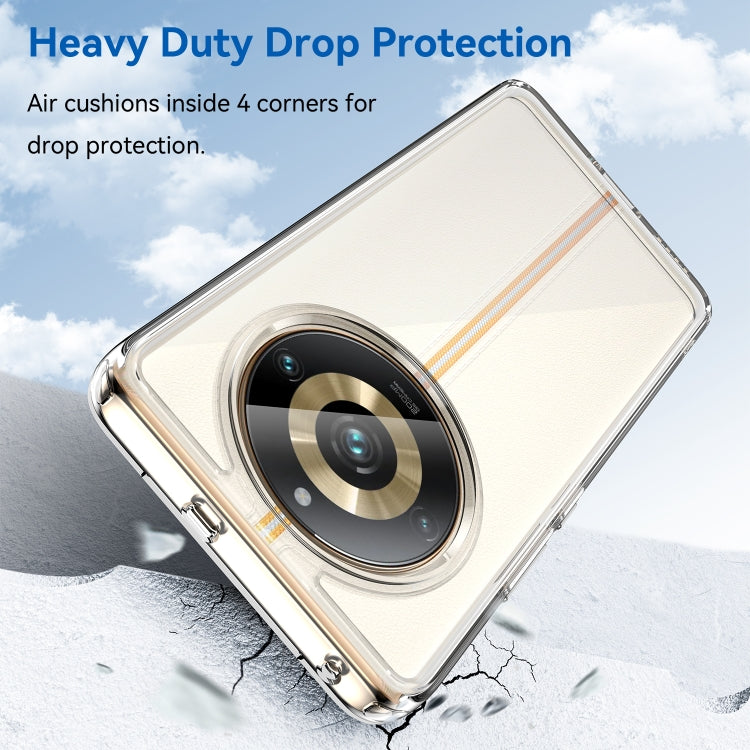 Colorful Series Acrylic Hybrid TPU Phone Case, For Realme 11 Pro+