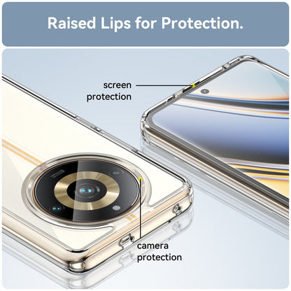 Colorful Series Acrylic Hybrid TPU Phone Case, For Realme 11 Pro+