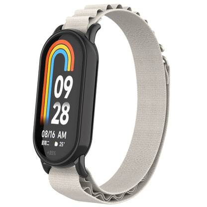 Metal Plug Loop Nylon Watch Band, For Xiaomi Mi Band 8