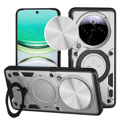 CD Texture Sliding Camshield Magnetic Holder Phone Case