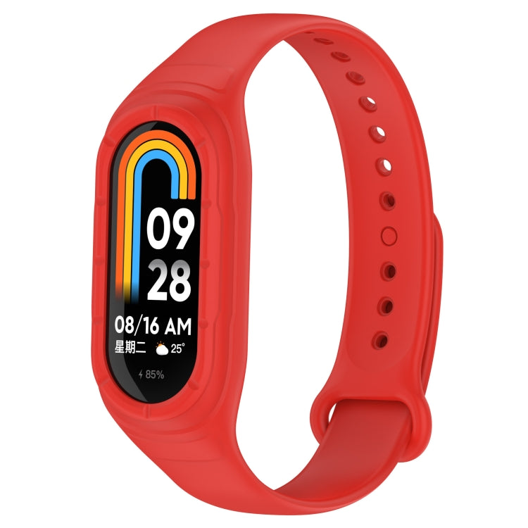 Integrated Silicone Replacement Watch Band, For Xiaomi Mi Band 8