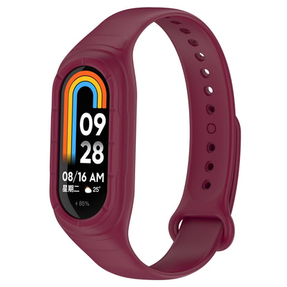 Integrated Silicone Replacement Watch Band, For Xiaomi Mi Band 8
