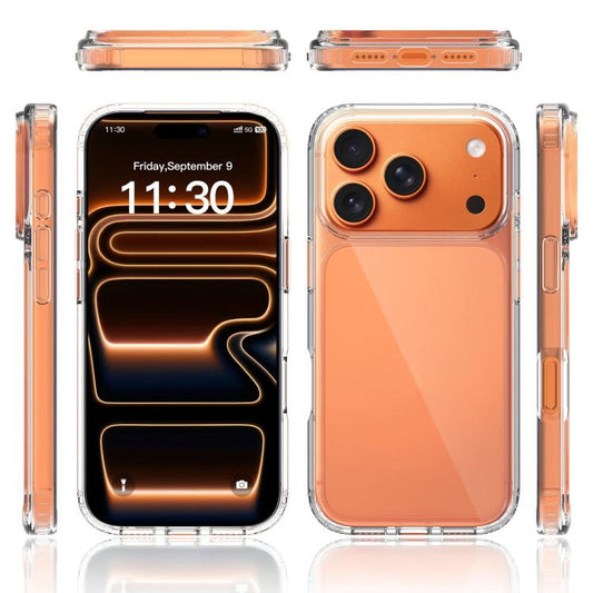 Scratchproof Acrylic 1.5mm Phone Case, For iPhone 18 Pro, For iPhone 18 Pro Max, For iPhone 17 Pro Max, For iPhone 17 Pro, For iPhone 17, For iPhone Air, For iPhone 16 Pro Max, For iPhone 16 Pro, For iPhone 16 Plus, For iPhone 16, For iPhone 15 Pro Max...