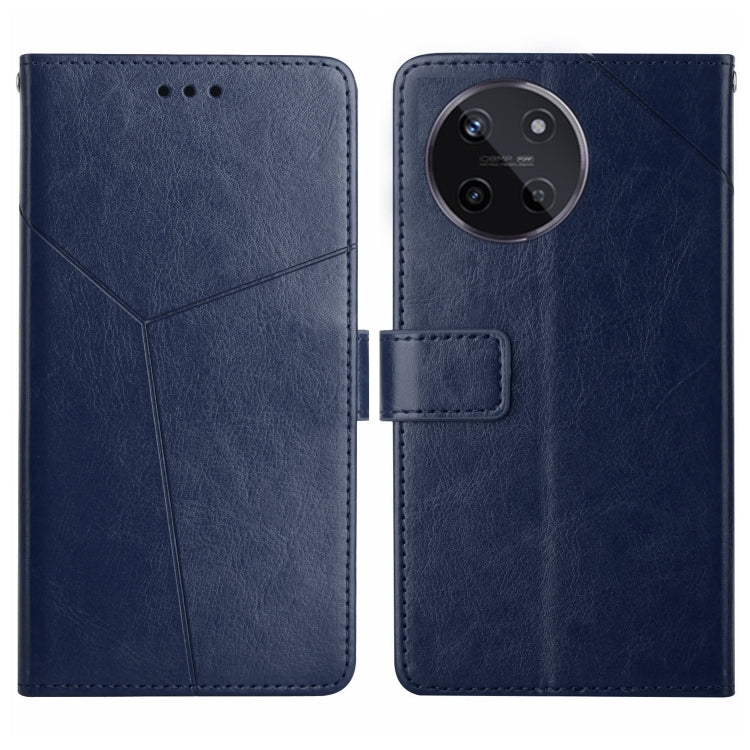 HT01 Y-shaped Pattern Flip Leather Phone Case, For Realme 12 Pro/12 Pro+ Global, For Realme C67 4G, For Realme 11 5G Global, For Realme C53, For Realme 11 4G Global, For Realme C65 4G