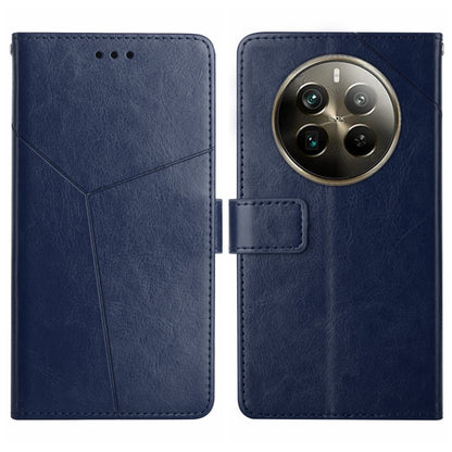 HT01 Y-shaped Pattern Flip Leather Phone Case, For Realme 12 Pro/12 Pro+ Global, For Realme C67 4G, For Realme 11 5G Global, For Realme C53, For Realme 11 4G Global, For Realme C65 4G