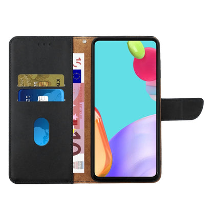 Genuine Leather Fingerprint-proof Flip Phone Case, For iPhone 17e / 16e, For iPhone 16 Pro Max, For iPhone 16 Pro, For iPhone 16 Plus, For iPhone 16, For iPhone 15 Pro Max, For iPhone 15 Pro, For iPhone 15 Plus, For iPhone 15