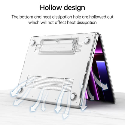 Frosted Translucent Laptop Protective Case, For Macbook Pro 16.2 inch 2026 A3428 / A3429, For Macbook Pro 14.2 inch 2026 A3427 / A3426, For Macbook Air 15.3 inch 2026 M5 A3448, For MacBook Air 13.6 inch 2026 M5 A3449                                    ...