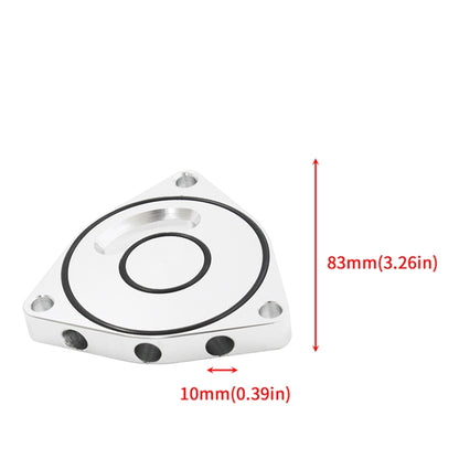 For Honda Civic 2015-2021 Car Turbo Blow Off Valve Plate Spacer BOV 1.5T Coupe Billet