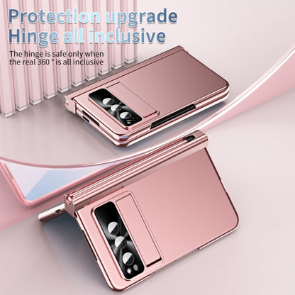 Integrated Electroplating PC Folding Phone Case, For Google Pixel Fold