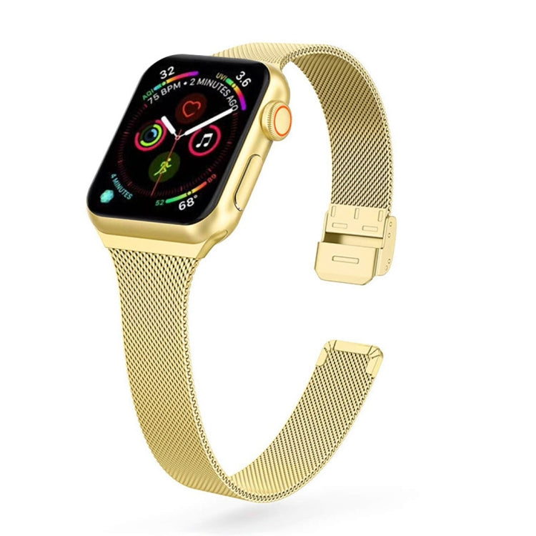Milanese Stainless Steel Watchband, For Apple Watch Ultra 49mm / Series 8&7 45mm / SE 2&6&SE&5&4 44mm / 3&2&1 42mm, For Apple Watch Series 8&7 41mm / SE 2&6&SE&5&4 40mm / 3&2&1 38mm, For Apple Watch Series 7 45mm / 6 & SE & 5 & 4 44mm / 3 & 2 & 1 42mm�...