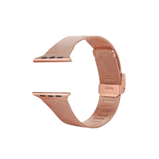 Milanese Stainless Steel Watchband, For Apple Watch Series 8&7 41mm / SE 2&6&SE&5&4 40mm / 3&2&1 38mm, For Apple Watch Ultra 49mm / Series 8&7 45mm / SE 2&6&SE&5&4 44mm / 3&2&1 42mm, For Apple Watch Series 7 45mm / 6 & SE & 5 & 4 44mm / 3 & 2 & 1 42mm ...