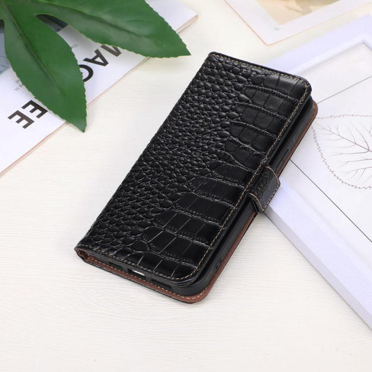 Crocodile Top Layer Cowhide Leather Phone Case, For iPhone 18 Pro / 17 Pro, For iPhone 18 Pro Max / 17 Pro Max, For iPhone 16e / 17e, For iPhone 17, For iPhone Air, For iPhone 16 Pro Max, For iPhone 16 Pro, For iPhone 16 Plus, For iPhone 16            ...