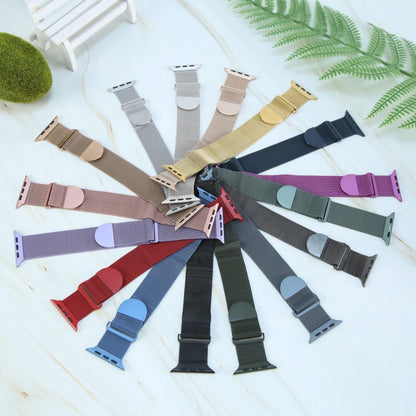 Milanese Metal Magnetic Watch Band, For Apple Watch Ultra 49mm, For Apple Watch SE 2023 44mm, For Apple Watch SE 2023 40mm, For Apple Watch 8 41mm, For Apple Watch 8 45mm, For Apple Watch Ultra 2 49mm
