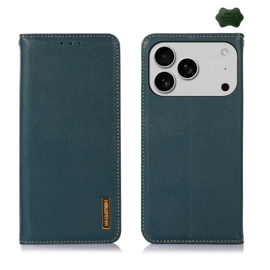KHAZNEH Nappa Top Layer Cowhide Leather Phone Case, For iPhone 18 Pro / 17 Pro, For iPhone 17 Pro Max, For iPhone 16e / 17e, For iPhone 17 Pro, For iPhone 17, For iPhone Air, For iPhone 16e, For iPhone 16 Pro Max, For iPhone 16 Pro, For iPhone 16 Plus ...