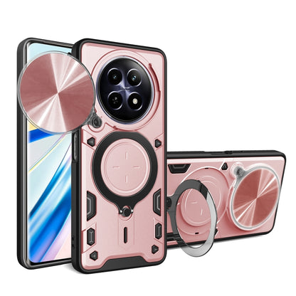 CD Texture Sliding Camshield Magnetic Holder Phone Case, For Realme P4 Power 5G, For Realme 16 Pro / 16 Pro+ 5G, For Realme 15x 5G, For Realme P3 5G / 14 5G Global, For Realme P3 Ultra 5G India, For Realme 14 Pro+ 5G, For Realme C75 4G / 14x 5G Global ...