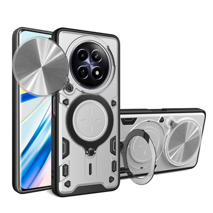 CD Texture Sliding Camshield Magnetic Holder Phone Case, For Realme P4 Power 5G, For Realme 16 Pro / 16 Pro+ 5G, For Realme 15x 5G, For Realme P3 5G / 14 5G Global, For Realme P3 Ultra 5G India, For Realme 14 Pro+ 5G, For Realme C75 4G / 14x 5G Global ...