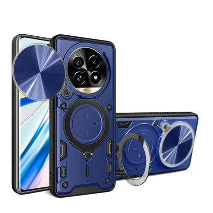 CD Texture Sliding Camshield Magnetic Holder Phone Case, For Realme P4 Power 5G, For Realme 16 Pro / 16 Pro+ 5G, For Realme 15x 5G, For Realme P3 5G / 14 5G Global, For Realme P3 Ultra 5G India, For Realme 14 Pro+ 5G, For Realme C75 4G / 14x 5G Global ...