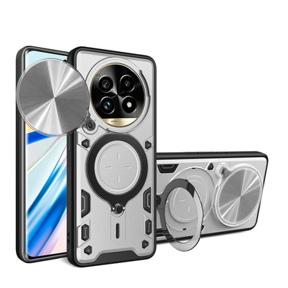 CD Texture Sliding Camshield Magnetic Holder Phone Case, For Realme P4 Power 5G, For Realme 16 Pro / 16 Pro+ 5G, For Realme 15x 5G, For Realme P3 5G / 14 5G Global, For Realme P3 Ultra 5G India, For Realme 14 Pro+ 5G, For Realme C75 4G / 14x 5G Global ...